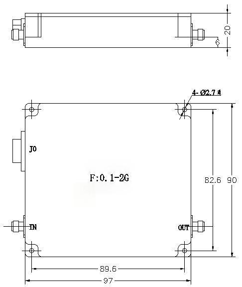 0.1-2.8G Solid State Power Amplifier