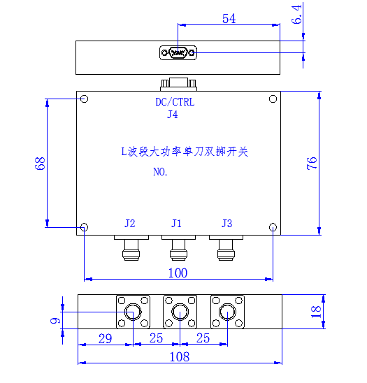 L-Band High-Power SPDT Switch